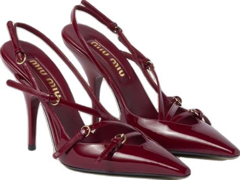 miu miu cherry heels|saks Miu Miu designer heels.